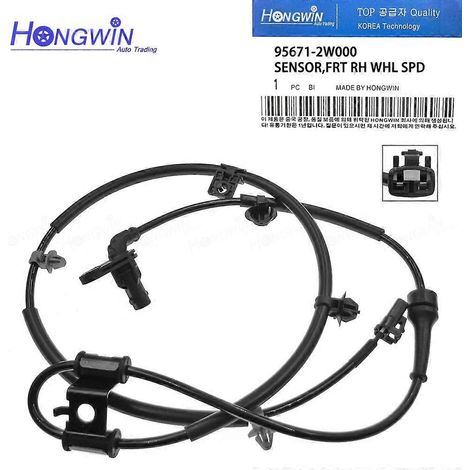 Capteur ABS de vitesse de roue arrière/avant 95680-2W000 95681-2W000 pour Hyundai Santa Fe Sport XL Kia Sorento 2.0L 2.4L 3.3L 2013-2019 4WD (avant droit) (1/5)