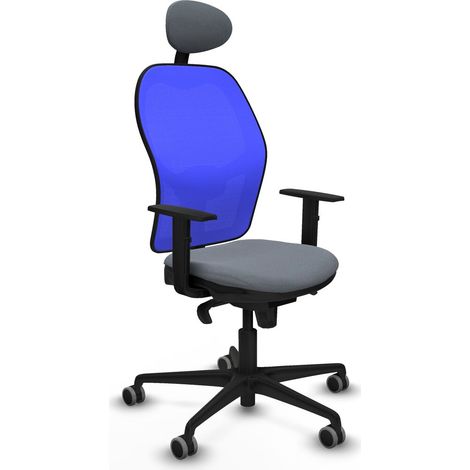 Sedia Ufficio con Poggiatesta Jorquera Piqueras y Crespo 1D036G1 Grigio (1/5)