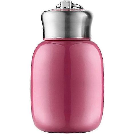200-ml-Thermosbecher für Kinder, Vakuumflasche, Mini-Wasserflasche, Reiseflasche aus Holz-Rose (1/5)