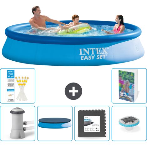 Intex Piscina Easy Set Rotonda - 366x76 cm - 7-pezzi  S312