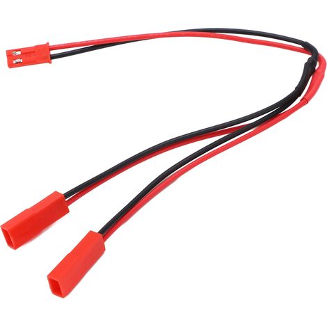 JST Y-Adapterkabel (1 Buchse auf 2 Stecker) für funkgesteuerte Autos, Flugzeuge und Boote (1/5)