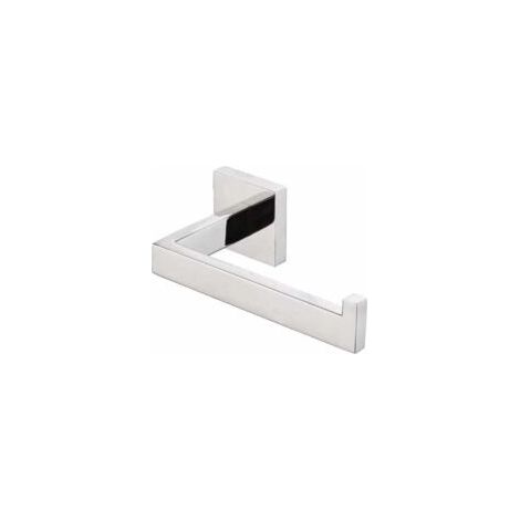 Polierter Toilettenpapierhalter, Rollenhalter aus Edelstahl für Bad und Küche (quadratisch), gebürstet, 145 x 86 x 49 mm – Crezuo
