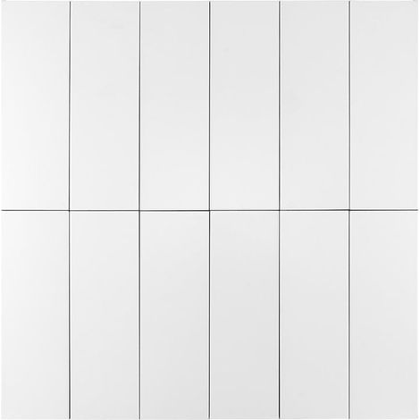 Carrelage Mur Mainzu White Mate 10x30 cm (1/4)