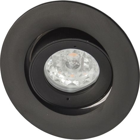 Spot BE BEST DESIGN GU10 rond orientable, noir IP65 - EUROPOLE - 246525 (1/4)