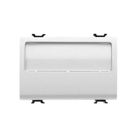 B-P 3M 1P NO 10A PORTE-ETIQ. LUM. BLANC GEWISS GW10192