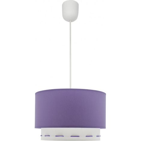 Pendente Trazos 1xe27 lilla regx30x30 cm