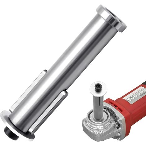 Filetage M14 argenté - Rouleau de satin Adaptateur mandrin Mandrin serrage pour meuleuse d'angle (1/5)