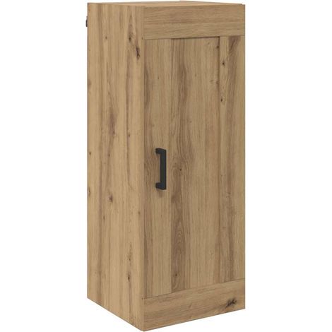 Maison Exclusive - Pensile Rovere artigianale 34,5 x 34 x 90 cm Legno multistrato