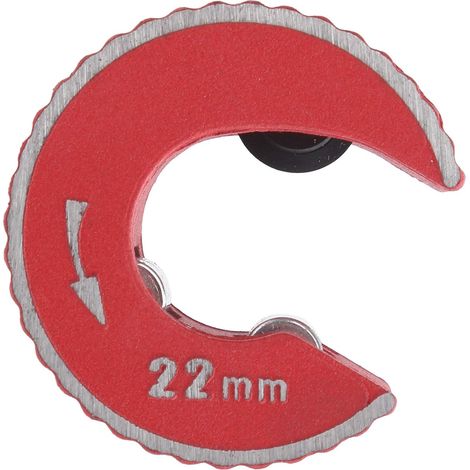 Coupe-Tube, Coupe-Tube à Cliquet pour Tuyau en Cuivre pour éliminer Les Bavures Externes, Coupe-Tube en Cuivre en Alliage de Zinc pour Tuyau en Cuivre de 22 Mm