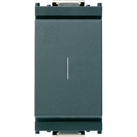 VIMAR - 16101 Pulsante 1P NO 16A grigio