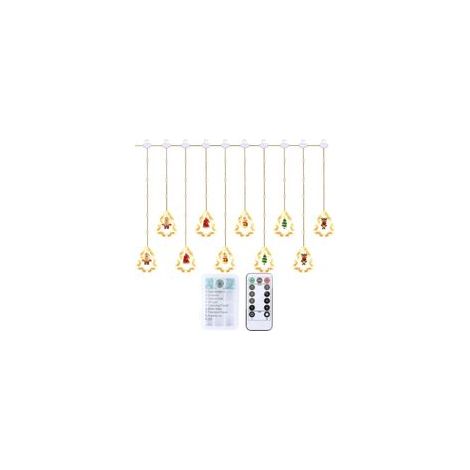 Lumières De Décoration De Noël, 50 LED 3M Guirlande Lumineuse USB Étanche Guirlandes Lumineuses Lumières féériques 8 Modes d'Eclairage Lumière pour Noël Fenêtre Soirée Terrasse Fenêtre Patio Jardin(Mo