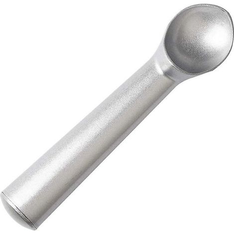 Cuillère à glace anti-adhésive antigel de 18 cm de long (argent)