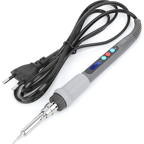 Fer à souder électrique LCD à température constante avec affichage numérique, prise UE 220 V (1/5)