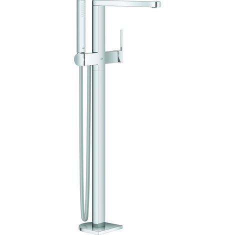 Mezclador monomando de bañera Grohe Plus, de pie, proyección (1/4)