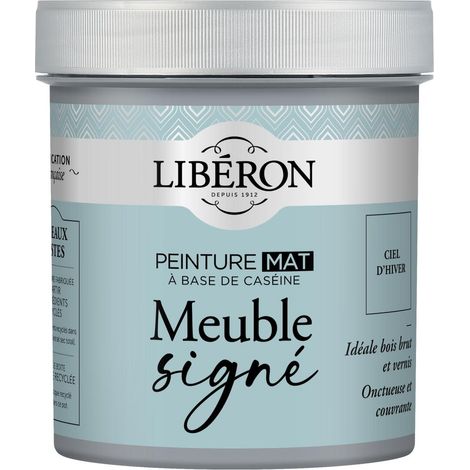Peinture meuble à base de caséine LIBERON Ciel d'Hiver mat 500 ML