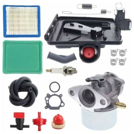 498170 carburateur - 7699056 790849 Kit ressort pour moteur 122000 Modèle 4 HP - 7 HP sans obstruction avec kit filtre à air (1/4)
