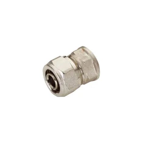 Niples/Raccordo Diritto Femmina 1" Ø26 Multistrato A Stringere Completo Di Kit