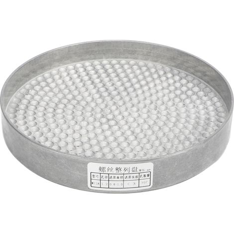 Plateau à vis à fentes 397 trous en alliage de zinc, support de rangement d'outils M12A pour atelier (1/5)