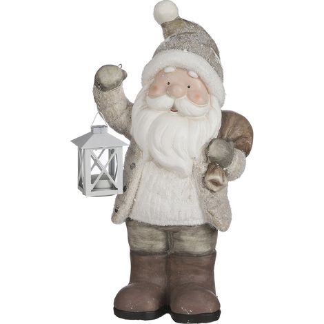 House of Seasons Figurines de Noël Gris H45xl16xL22.5cm