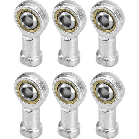 Stück 8-mm-Kugelgelenklager M8 x 1,25, Innengewinde, selbstschmierend (1/5)