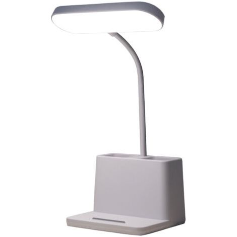 Pair LED porte-stylo lampe de table USB charge étudiant étude dortoir lecture intelligente protection des yeux lampe de table (1/4)