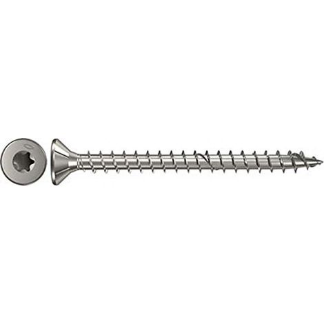 Fischer 200x  Power-Fast 4,5  x 35  testa svasata  acciaio inossidabile  A2 filettatura  piena impronta  interna TX  - 657050 (1/3)