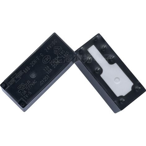 Matsukawa 888-2CH-FC 24VDC medium power relay, replacing the original 845HN-2C-C-24VDC relay.