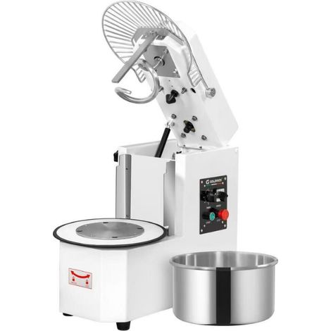 Pétrin à pâte 20 Litres sur pieds 2 vitesses avec tête relevable et cuve extractible PREMIUM - GOLDINOX (1/3)