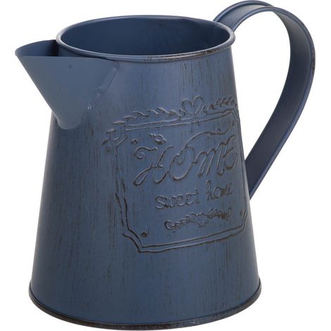 Jarra de metal azul 14xd10x11.5/12.5 td:7.5 (1/5)