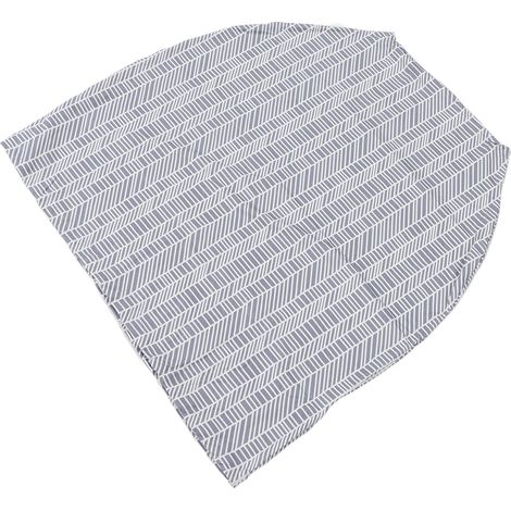 Couverture d'allaitement multifonctionnelle 4 en 1, en polyester coupe-vent et respirant, avec un imprimé géométrique. (1/5)