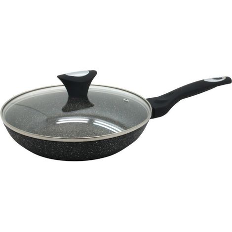 Sartén de granito de 20 cm con tapa Klausberg KB-7037 (1/4)