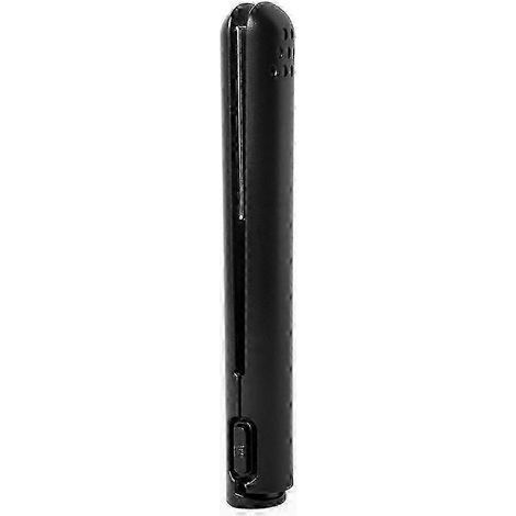 Ce mini styler 2 en 1 combine les fonctions de bouclage et de lissage pour des résultats dignes d'un salon de coiffure. (Noir) (1/5)