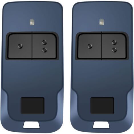 Télécommande de portail compatible avec BFT Mitto Cool C2. 2 pièces Télécommande pour portail BFT à deux canaux, remplace la télécommande BFT Mitto RCB02, télécommande pour portes de garage (1/5)