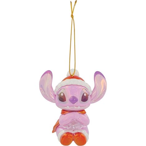 Decorazione Appendibile Angel 10cm Rosa Iridescente DISNEY DEPARTMENT 56