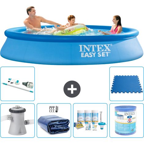 Intex Piscina Easy Set Rotonda - 305x61 cm - 8-pezzi  S30868 (1/5)