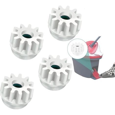 Ersatzteile für Rotationsmopps (4 Stück) – Kompatibel mit den Marken Ocedar und Vileda (1/5)
