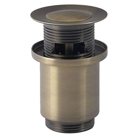 Vanne Lavabo Click Laiton 1"1/4 Universel Couleur Bronze
