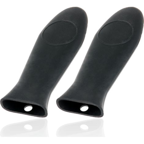 BBQ-Toro Asa de silicona para sartenes (2 piezas)  resistente al calor  tapa de asa