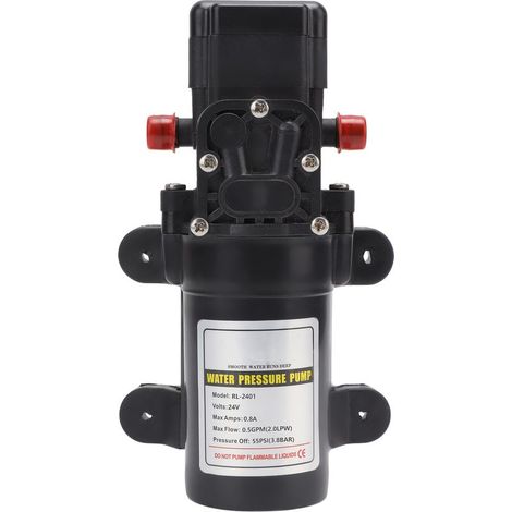 Pompe à Eau à Diaphragme, Auto-amorçante, Légère, Redémarrage Automatique, Performance Stable, Pompe à Diaphragme à Grand Débit pour l'industrie (RL 2401 24V). (1/5)
