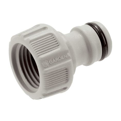 Zapfen für Wasserhahn 21mm mit Innengewinde 26,5mm 3/4 Blister. Gardena
