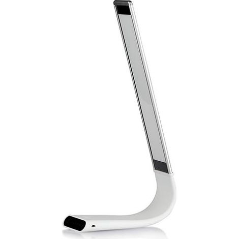 V-TAC VT-1037 Lampe de table 6,5W LED flexible tactile changement de couleur gradation corps portable blanc + argent - SKU 8520 (1/5)