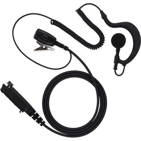 Kabelloses Headset mit PTT-Funktion und Ohrhörer für Walkie-Talkie STP9000 (1/5)