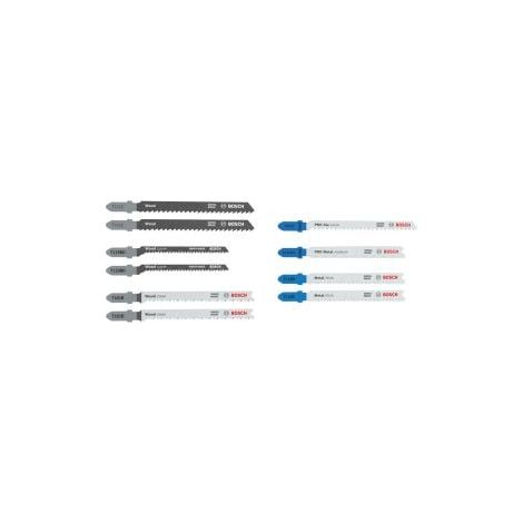 Bosch Stichsägeblatt Set Wood and Metal Advanced 10-tlg. - 2607012072 (1/5)