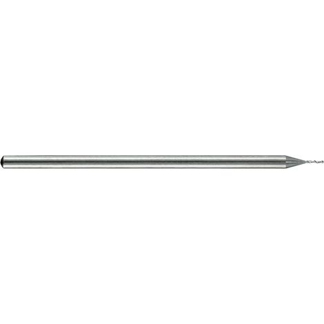 Foret métaux MICRO taillé meulé HSS -DIN1899 -h6 -Queue cylindrique -Micro foret Ø: 0.73 L: 25 TIVOLY - 81403210073