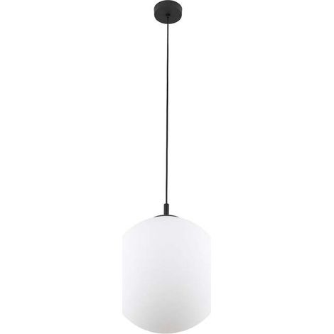 [NEUWERTIG] B-Ware Hängeleuchte Esme Pendelleuchte Lampe dimmbar E27 schwarz Ø35cm 1-flammig (1/2)