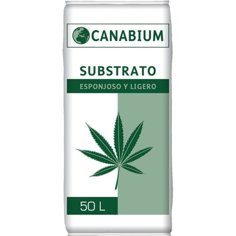 Substrato di canna da spugna e leggero per piante di cannabis - 50L