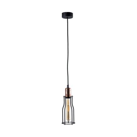 Lampada a sospensione Nowodvorski Workshop nera rame 6337