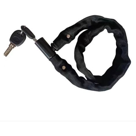 (Noir) vélo, pour Vélo Scooter/ Moto/ Chaîne de Vélo (88 cm) Chaîne Ativol en Acier pour Porte Clôture (1/4)