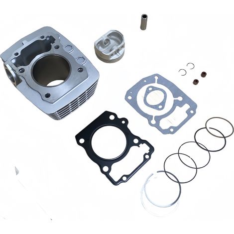 65.5 mm cylinder liner for motorcycles, compatible with extended pistons for Honda CBF150 XR150 and CBF185 XR185.--DTEKGAZ