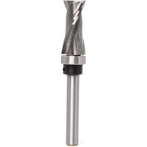 BUNTHAUS Roulement à tige de 6mm, garniture affleurante en carbure massif, mèche de routeur CNC for la coupe affleurante Standard du bois(6mm shank) (1/5)